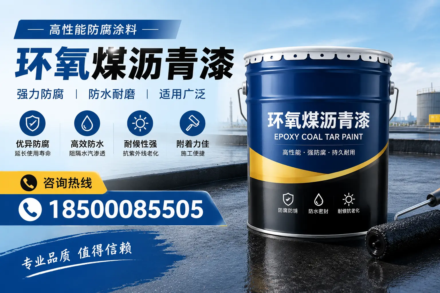 环氧煤沥青漆的主要成分与功能，吉林市用户深度了解
